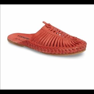 Amuse society x Matisse Moroccan woven slides